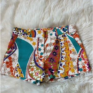 Trina Turk Corbin 2 Shorts Retro Floral